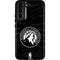 NBA Minnesota Timberwolves Black Animal Print Galaxy S22 Plus Pro Case