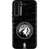 NBA Minnesota Timberwolves Black Animal Print Galaxy S22 Plus Pro Case