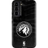 NBA Minnesota Timberwolves Black Animal Print Galaxy S22 Pro Case
