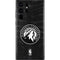 NBA Minnesota Timberwolves Black Animal Print Galaxy S22 Ultra Skin
