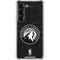 NBA Minnesota Timberwolves Black Animal Print Galaxy S23 Clear Case