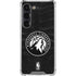 NBA Minnesota Timberwolves Black Animal Print Galaxy S23 Clear Case