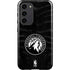 NBA Minnesota Timberwolves Black Animal Print Galaxy S23 Plus Pro Case