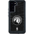 NBA Minnesota Timberwolves Black Animal Print Galaxy S23 Plus Waterproof Case
