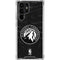 NBA Minnesota Timberwolves Black Animal Print Galaxy S23 Ultra Clear Case