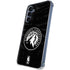 NBA Minnesota Timberwolves Black Animal Print Galaxy S24 Clear Case
