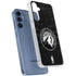NBA Minnesota Timberwolves Black Animal Print Galaxy S24 Clear Case