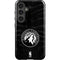 NBA Minnesota Timberwolves Black Animal Print Galaxy S24 Impact Case