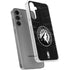 NBA Minnesota Timberwolves Black Animal Print Galaxy S24 Plus Clear Case