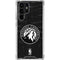 NBA Minnesota Timberwolves Black Animal Print Galaxy S24 Ultra Clear Case