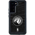 NBA Minnesota Timberwolves Black Animal Print Galaxy S24 Waterproof Case