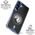 NBA Minnesota Timberwolves Black Animal Print Galaxy S25 Clear Case