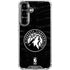 NBA Minnesota Timberwolves Black Animal Print Galaxy S26 Clear Case