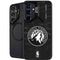 NBA Minnesota Timberwolves Black Animal Print Galaxy S26 Kickstand Case
