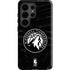 NBA Minnesota Timberwolves Black Animal Print Galaxy S26 Ultra Impact Case