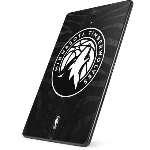 NBA Minnesota Timberwolves Black Animal Print Samsung Galaxy Tab Skin