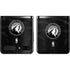 NBA Minnesota Timberwolves Black Animal Print Galaxy Z Flip Skin