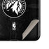 NBA Minnesota Timberwolves Black Animal Print Galaxy Z Flip Skin