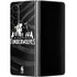 NBA Minnesota Timberwolves Black Animal Print Galaxy Z Fold4 5G Skin