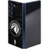 NBA Minnesota Timberwolves Black Animal Print Galaxy Z Fold6 Skin