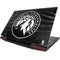 NBA Minnesota Timberwolves Black Animal Print Lenovo IdeaPad Skin