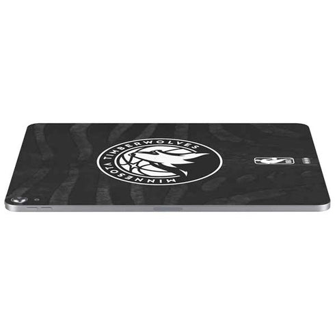NBA Minnesota Timberwolves Black Animal Print Apple iPad Air Skin