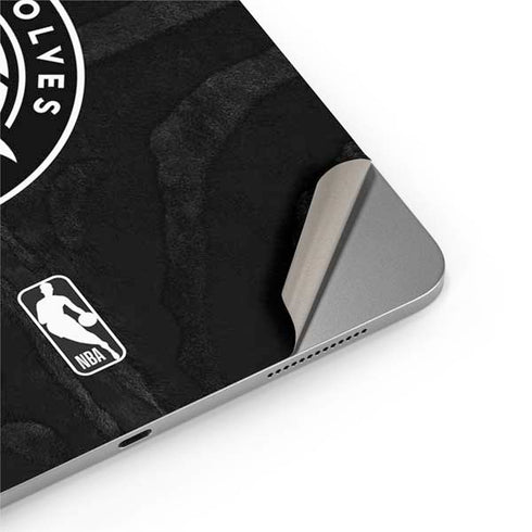 NBA Minnesota Timberwolves Black Animal Print Apple iPad Air Skin