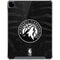NBA Minnesota Timberwolves Black Animal Print iPad Pro 12.9in (2020) Clear Case