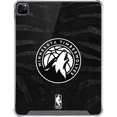 NBA Minnesota Timberwolves Black Animal Print iPad Cases