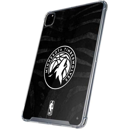 NBA Minnesota Timberwolves Black Animal Print iPad Cases