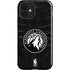 NBA Minnesota Timberwolves Black Animal Print iPhone 12 Impact Case