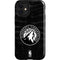 NBA Minnesota Timberwolves Black Animal Print iPhone 12 Mini Impact Case