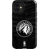 NBA Minnesota Timberwolves Black Animal Print iPhone 12 Mini Impact Case