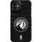 NBA Minnesota Timberwolves Black Animal Print iPhone 12 Mini Lite Case