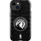 NBA Minnesota Timberwolves Black Animal Print iPhone 14 Plus Impact Case