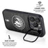 NBA Minnesota Timberwolves Black Animal Print iPhone 14 Pro Kickstand Case