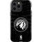 NBA Minnesota Timberwolves Black Animal Print iPhone 14 Pro Max Impact Case