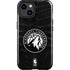 NBA Minnesota Timberwolves Black Animal Print iPhone 15 Impact Case