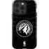 NBA Minnesota Timberwolves Black Animal Print iPhone 15 Pro Impact Case