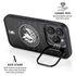 NBA Minnesota Timberwolves Black Animal Print iPhone 15 Pro Kickstand Case