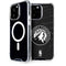 NBA Minnesota Timberwolves Black Animal Print iPhone 15 Pro Max MagSafe Case