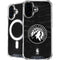 NBA Minnesota Timberwolves Black Animal Print iPhone 16 MagSafe Case
