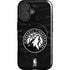 NBA Minnesota Timberwolves Black Animal Print iPhone 16 Magsafe Impact Case
