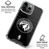 NBA Minnesota Timberwolves Black Animal Print iPhone 16 Pro Max Clear Case