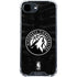 NBA Minnesota Timberwolves Black Animal Print iPhone 16e Clear Case