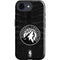 NBA Minnesota Timberwolves Black Animal Print iPhone 16e Impact Case