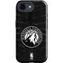 NBA Minnesota Timberwolves Black Animal Print iPhone 16e Impact Case