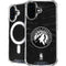 NBA Minnesota Timberwolves Black Animal Print iPhone 17 MagSafe Case