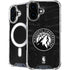 NBA Minnesota Timberwolves Black Animal Print iPhone 17 MagSafe Case