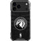 NBA Minnesota Timberwolves Black Animal Print iPhone 17 Pro Max Clear Case